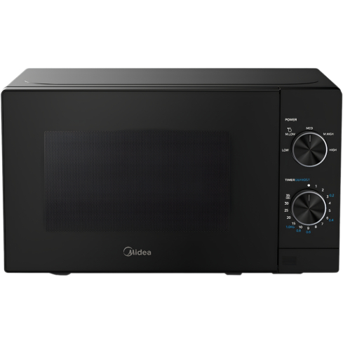 Midea Microwave 20 Liter in Black Mirror | ميكروويف ميديا 20 لتر باللون الأسود المراية