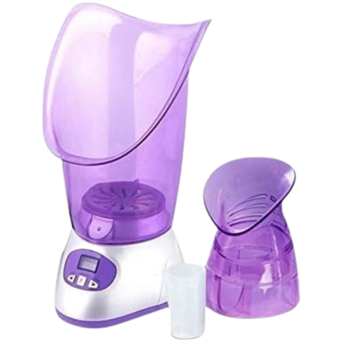 More Facial Steamer with Digital Display Ionic Deep Cleansing in White - MFS100D