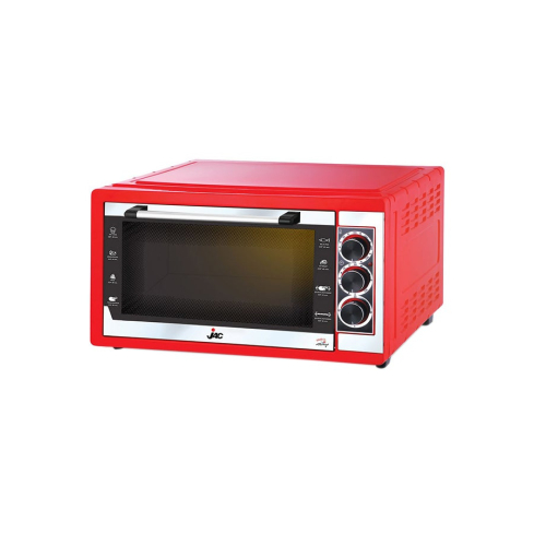 JAC GND-382TR Electric Oven, 38L, 1500W - Red