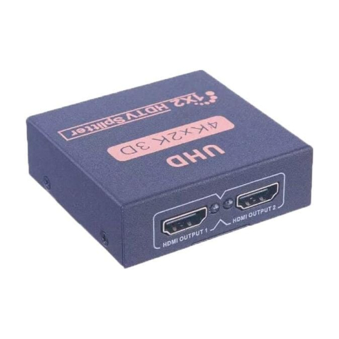IMPORT 2 RT UHD 4Kx2K 3D 1x2 HDMI Splitter, 2 Ports - Black