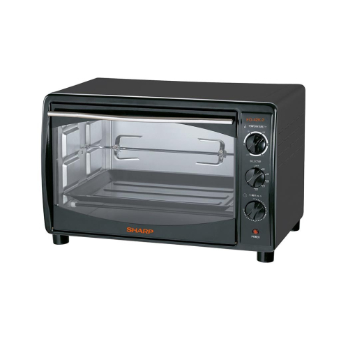 SHARP Electric Oven 42 Liter 1800 Watt Grill Fan Black EO-42K-2