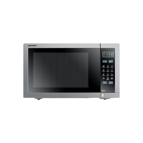 Sharp R-770AR(ST) Microwave with Grill, 34 Liter, 1000 Watt - Stainless