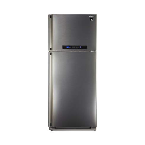 Sharp Refrigerator 385 Liter in Stainless Steel - SJ-PC48A(ST) | ثلاجة شارب 385 لتر باللون استانلس ستيل - SJ-PC48A(ST)