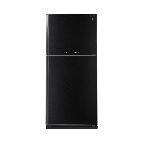 Sharp Refrigerator 480 Liter in Black Glass - SJ-GV63G-BK | ثلاجة شارب 480 لتر باللون زجاج اسود - SJ-GV63G-BK