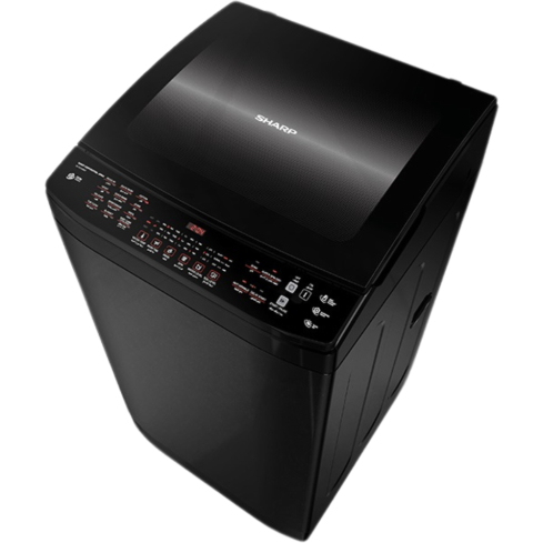 Sharp Top Load Washing Machine 13 kg in Black - ES-TD13GBKP | غسالة تحميل علوي شارب 13 كجم باللون أسود - ES-TD13GBKP