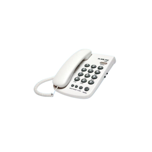 EL-Adl.Tec 109BE Corded Landline Telephone - White