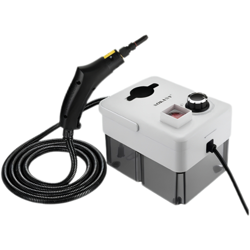 Sokany Steam Cleaner 3500W in White & Black | جهاز تنظيف بالبخار سوكاني 3500 وات لون أبيض × أسود