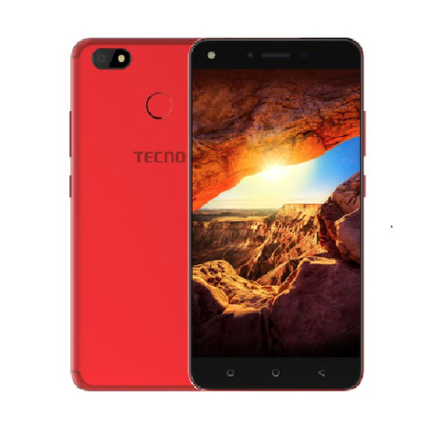 Tecno K7 (Spark) Red 3G Smartphone | موبايل تكنو K7 (Spark) لون أحمر شبكة 3G