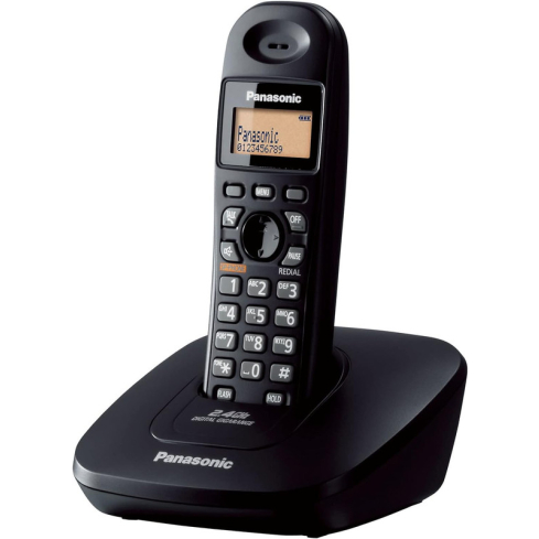 Panasonic KX-TG3611SXB Cordless Telephone - Black