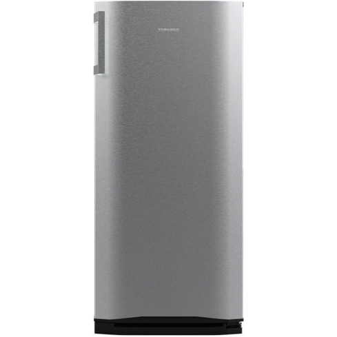 Tornado Deep Freezer, 185 Liter, No Frost, 5 Drawers, Upright, Silver, RH-H18T-SL