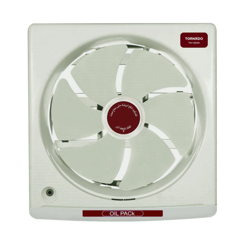 TORNADO Kitchen Ventilating Fan 20 cm Oil Drawer Creamy TVH-20CM