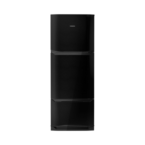 Tornado Refrigerator 351 Liter in Black - RF-45FT-BK | ثلاجة تورنيدو 351 لتر باللون أسود - RF-45FT-BK