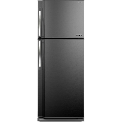 Tornado Refrigerator 437 Liter in Stainless Steel - RF-58T-ST | ثلاجة تورنيدو 437 لتر باللون استانلس ستيل - RF-58T-ST