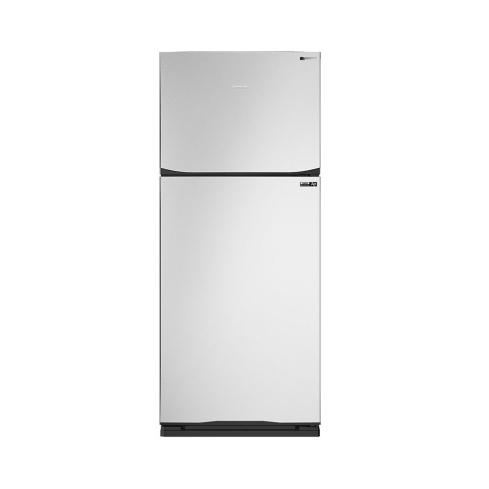 Tornado Refrigerator 450 Liter in Silver - RF-580TV-SL | ثلاجة تورنيدو 450 لتر باللون فضي - RF-580TV-SL