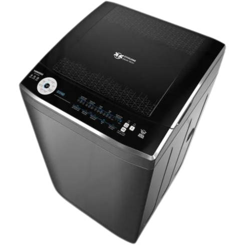 Tornado Top Load Washing Machine 11 kg in Dark Silver - TWE-TLN11RDS | غسالة تحميل علوي تورنيدو 11 كجم باللون سيلفر غامق - TWE-TLN11RDS