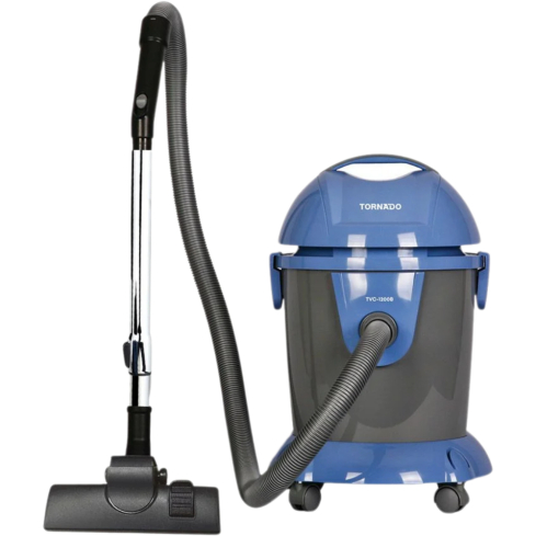 Tornado Wet & Dry Vacuum Cleaner 1200W in Blue & Black | مكنسة جافة ورطبة تورنيدو 1200 وات لون أزرق × أسود