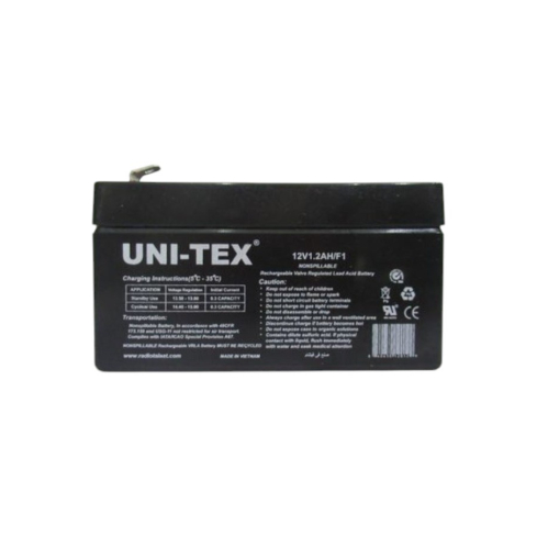 UNI-TEX PT Battery, 6V, 4A - Black