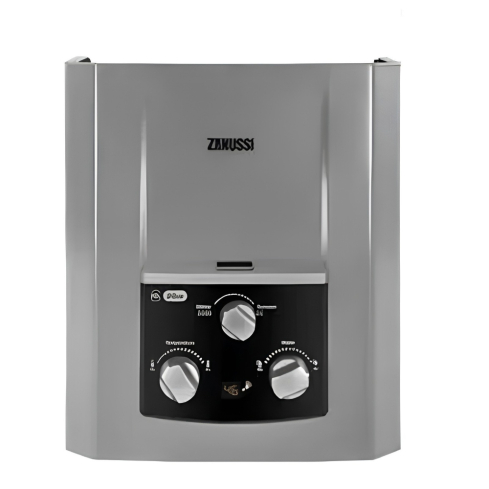 Zanussi Digital Gas Water Heater Without a Chimney 6L ZYG06313 SL - Silver