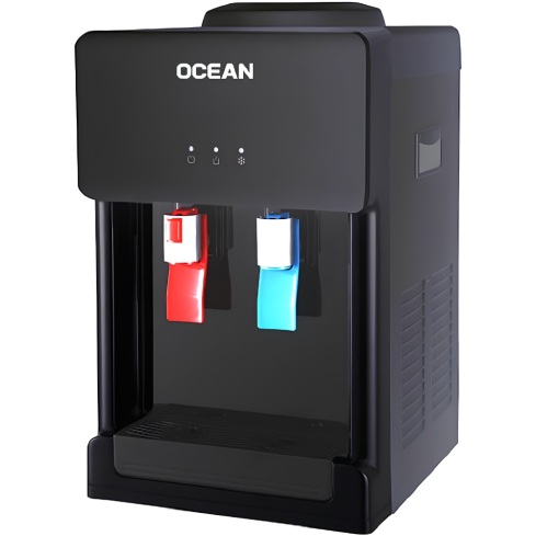Ocean Water Cooler 2 Taps in Black - OCMWDT224 | مبرد مياه أوشن 2 حنفية باللون أسود - OCMWDT224