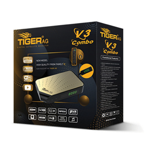 Tiger V3 Combo FHD Mini Receiver - Gold