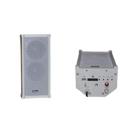 View Sound Column Speaker 60 W in Silver and Black - VCOA-4560 | سماعة كولوم فيو ساوند 60 وات باللون فضي وأسود - VCOA-4560
