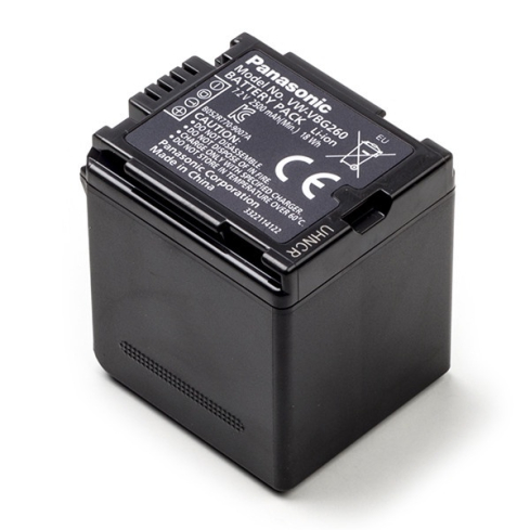 Panasonic VW-VBG260 Camera Rechargeable Battery, 2100mAh - Black