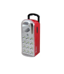 Jespc 5000 Rechargeable LED Emergency Light - Red