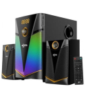 طقم مضخم صوت مع ريموت كنترول فيو ساوند، 3 قطع، VCM-6500 - اسود