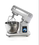 TORNADO Stand Mixer, 800 Watt, 5.5 Liter, Silver - SM-1000T
