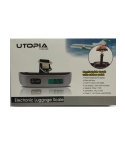 Utopia KC-29 Electronic Kitchen Scale - Silver Black