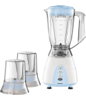 Tornado MX5200/2-LBLUE Electric Blender 500 Watt, 1.5 Liter, 2 Mills - Light Blue