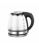 Sokany Electric Kettle, 1.2 Liter, 1500 Watt, Transparent - SK-SH-1059