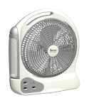Teco Box Fan 12 inch in White - KL-2412LA | مروحة بوكس تيكو 12 بوصة باللون أبيض - KL-2412LA