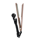 BaByverse Professional Hair Straightener Ceramic Coated Plates up to 750 °F in Black - BA-254A | مكواة شعر بيبي فيرس احترافية ألواح بطلاء سيراميك حتى 750 درجة فهرنهايت باللون أسود - BA-254A