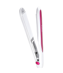 Kemei Professional Hair Straightener 25 W up to 220 °C in White - KM-532 | مكواة شعر كيمي احترافية 25 وات حتى 220 درجة مئوية باللون أبيض - KM-532