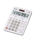 Casio DX-12B-WE-W-DC Portable Desktop Calculator - White