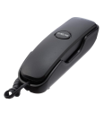 El Adl Tech 116BE Corded Home Telephone - Black