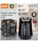 RAF Turkish Coffee Maker, 600 Watt, 300ml, Black - R.103