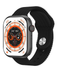 HK 9 Pro Plus Smartwatch, 2.12 Inch - Black - International Warranty