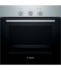 BOSCH Series 2 Built-In Electric Oven, 60 cm, 66 Liter, Stainless steel - HBF011BR0Q