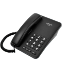 El Adl Tech 102BE Corded Home Telephone - Black