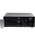 Unitex Mixer Amplifier 45 W in Black - USSA-45EU | امبليفاير ميكسر يونيتكس 45 وات باللون أسود - USSA-45EU