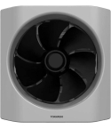 TORNADO Kitchen Ventilating Fan 25 cm Black x Grey TVH-25BG