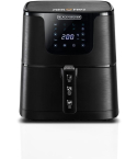 Black & Decker AF700 Air Fryer, 4.3L, 1700W - Black - international warranty