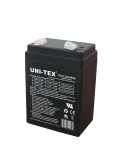 UNI-TEX F04 Rechargeable Battery, 12V, 2.3A - Black