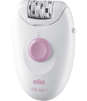 Braun Silk-epil 1 Epilator 20 Tweezers in White - SE1170 - Radio Talaat | ماكينة إزالة شعر براون سيلك إيبل 1 بـ 20 ملقاط باللون الأبيض - SE1170 - راديو طلعت