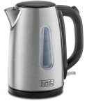 Black & Decker JC450-B5 Kettle, 1.7 Liter, 2200W - Silver