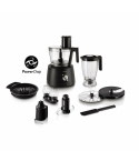 Philips 3 In 1 Avance Collection Food Processor, 3.4 Liter, 1300 Watt, Black - HR7776/90