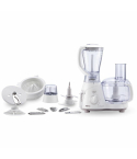 Mienta FP14313A Food Processor, 1000W, 3L - White