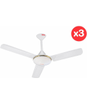 Fresh Ceiling Fan 56 inch in White - 500021298 | مروحة سقف فريش 56 بوصة باللون أبيض - 500021298